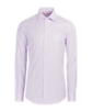 SUITSUPPLY  淡紫色皇家牛津纹修身剪裁衬衫
