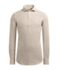 SUITSUPPLY  Light Brown Extra Slim Fit Popover