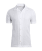 SUITSUPPLY  White Camp Collar Slim Fit Shirt