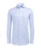 SUITSUPPLY  浅蓝色条纹斜纹特别修身剪裁衬衫
