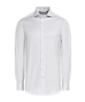 SUITSUPPLY  Light Grey Striped Twill Slim Fit Shirt