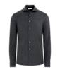 SUITSUPPLY  Dark Grey Extra Slim Fit Shirt