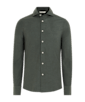 SUITSUPPLY  Camisa verde corte Extra Slim