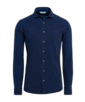 SUITSUPPLY  Camicia blu vestibilità slim