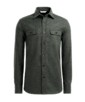 SUITSUPPLY  绿色衬衫外套