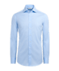 SUITSUPPLY  Camicia azzurra popeline vestibilità extra slim