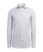 SUITSUPPLY  Light Grey Slim Fit Shirt