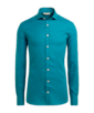 SUITSUPPLY  Green Slim Fit Shirt