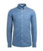 SUITSUPPLY  Camisa azul corte Extra Slim