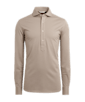 SUITSUPPLY  Light Brown Extra Slim Fit Popover