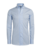 SUITSUPPLY  Randig ljusblå skjorta med extra smal passform