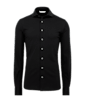 SUITSUPPLY  Camicia nera vestibilità extra slim