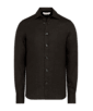 SUITSUPPLY  Dark Brown Extra Slim Fit Shirt