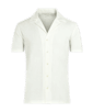 SUITSUPPLY  Off-White Camp Collar Extra Slim Fit Shirt