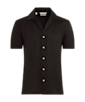 SUITSUPPLY  Dark Brown Camp Collar Extra Slim Fit Shirt