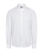 SUITSUPPLY  白色牛津纹修身剪裁衬衫