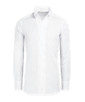 SUITSUPPLY  Camisa blanca corte Extra Slim cuello sin costuras