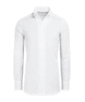 SUITSUPPLY  Camicia bianca vestibilità extra slim con colletto in un unico pezzo