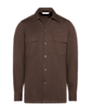 SUITSUPPLY  Mid Brown Safari Shirt