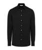 SUITSUPPLY  Black Large Classic Collar Extra Slim Fit Shirt