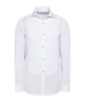 SUITSUPPLY  Koszula smokingowa z plisowaniem tailored fit biała