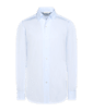 SUITSUPPLY  Chemise coupe Tailored avec col d'une seule pièce bleu clair