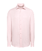 SUITSUPPLY  Pink Cotton Flannel Shirt