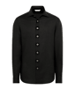 SUITSUPPLY  Black Linen Shirt