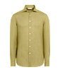 SUITSUPPLY  Light Green Linen Shirt
