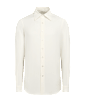 SUITSUPPLY  Off-White Point Collar Shirt