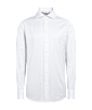 SUITSUPPLY  Light Grey Striped Widespread Collar Shirt