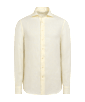 SUITSUPPLY  Light Yellow Linen Shirt