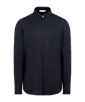 SUITSUPPLY  Navy Linen Overshirt