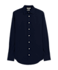 SUITSUPPLY  Oxford marinblå Traveller-skjorta