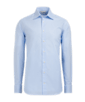 SUITSUPPLY  Chemise coupe ajustée bleu clair à carreaux