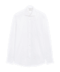 SUITSUPPLY  Camisa de sarga blanca