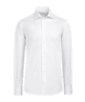 SUITSUPPLY  Camisa de sarga fina corte Slim blanca