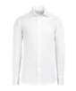 SUITSUPPLY  Camicia bianca in twill vestibilità slim