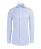 SUITSUPPLY  Ljusblå skjorta i kypert med extra smal passform