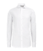 SUITSUPPLY  Vit Pintpoint Oxford-skjorta med extra smal passform