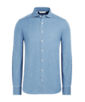 SUITSUPPLY  Blå skjorta med smal passform