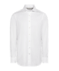 SUITSUPPLY  Camicia bianca in twill vestibilità extra slim