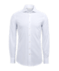 SUITSUPPLY  Vit skjorta i kypert med smal passform