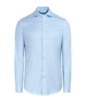 SUITSUPPLY  Camisa de sarga corte Extra Slim azul claro