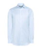 SUITSUPPLY  Camisa Oxford corte Extra Slim azul claro a rayas