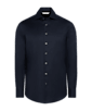 SUITSUPPLY  Marinblå Royal Oxford-skjorta med smal passform