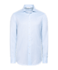 SUITSUPPLY  Camisa Royal Oxford corte Slim azul claro