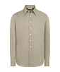 SUITSUPPLY  Mid Green Cotton Shirt
