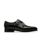 SUITSUPPLY  Zapato negro de doble hebilla
