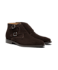 SUITSUPPLY  Dark Brown Buckle Boot